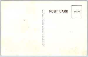 Lima Ohio 1950s Postcard Trinity United Methodist Church