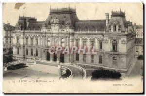 Old Postcard Lyon Prefecture