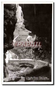 Old Postcard Cians Gorges Great Clue