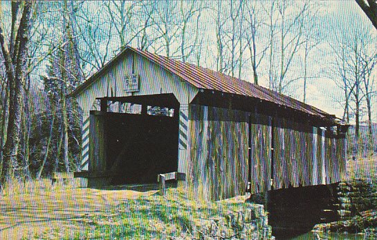 Johnny Little Covered Bridge Licking County Ohio