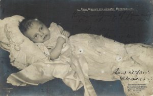 Royalty Prince Wilhelm der Jungste Hohenzoller baby Germany