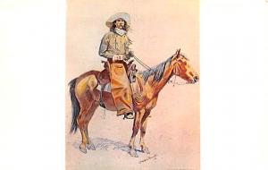 Arizona Cowboy, Frederic Remington Unused 