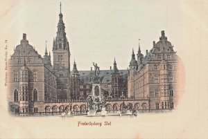 DENMARK DANEMARK~FREDERIKSBORG SLOT~1900s TINTED PHOTO POSTCARD