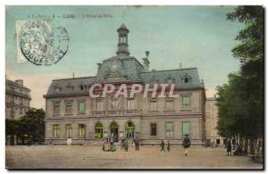 Clichy Postcard Old City Hall