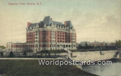 Empress Hotel Victoria British Columbia, Canada Unused 