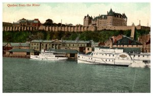 Quebec  from the River