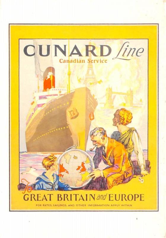 Cunard Line - Great Britain & Europe