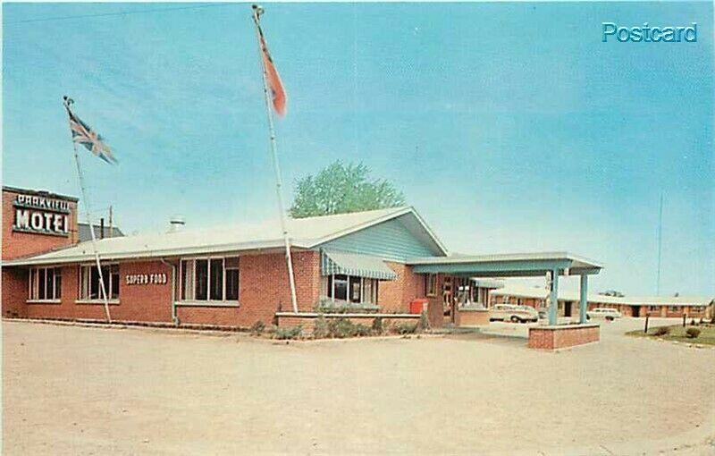 Canada, Ontario, Guelph, The Parkview Motel, Canadian Post Card No. 24236-B