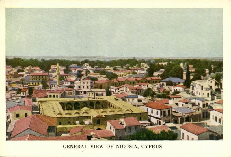 cyprus, NICOSIA, General View (1960s)