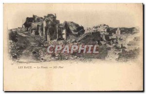 Old Postcard Les Baux Planet