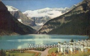 Lake Louise, Mount Lefroy & Victoria Glacier Banff National Park Canada 1960 