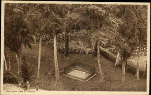 St Helena Napoleon's Tomb c1910 Postcard