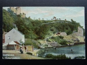 Yorkshire KNARESBROUGH Castle Hill c1906 Postcard by The Crescent Series