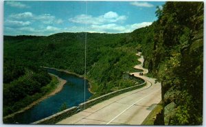 The Hawk's Nest Road, High Above the Delaware River Near Port Jervis, New Jersey