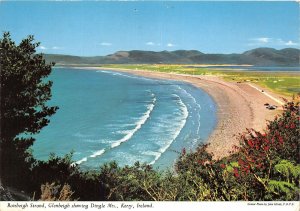 uk51779 rosebeigh strand glenbeigh showing dingle mts kerry ireland