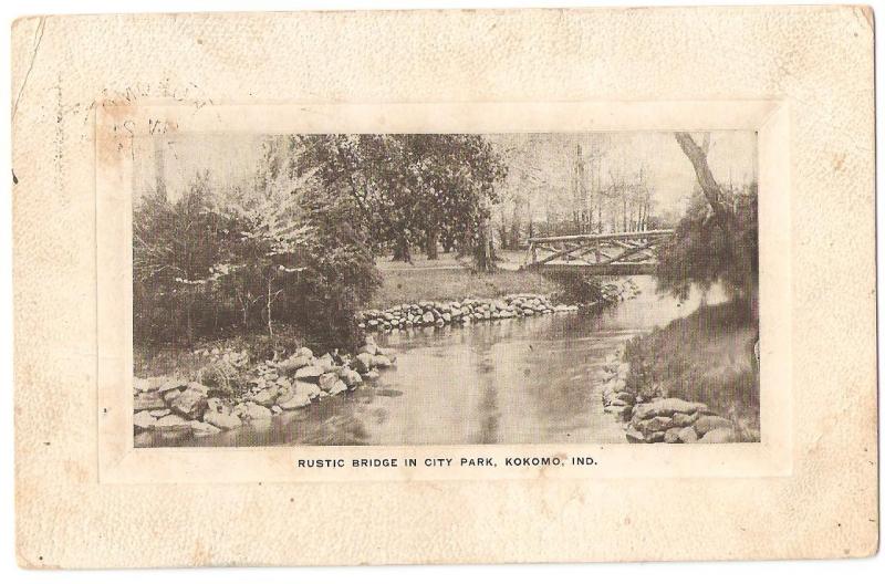 Post Card 1909 Indiana