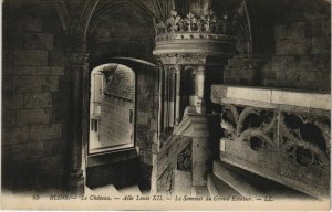 CPA BLOIS-Le Chateau-Aile Louis XII-Le Sommet du Grand Escalier (26829)