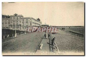 Postcard Old Sainte-Adresse Nice Hanrois Palace of Commerce and the Boulevard...