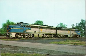 postcard train - Delaware & Hudson 16 & 18