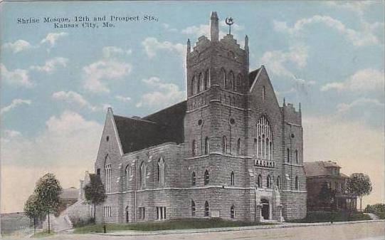 Missouri Kansas City Shrine Mosque 12th And Prospect Sts