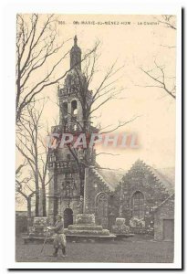 Sainte Marie du Menez Hom Old Postcard The tower