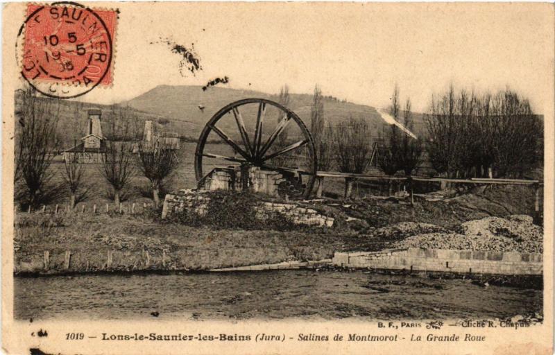 CPA LONS le SAUNIER Salines de MONTMOROT La Grande Rue (447322)