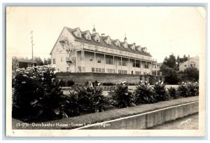 1949 Dorchester House Ocean Lake Oregon OR Sawyers RPPC Photo Vintage Postcard