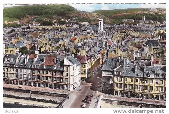 RP, Vue Generale, Besancon (Doubs), France, 1920-1940s