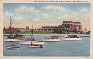 Municipal Filtration And Pumping Station Waukegan Illinois 1947