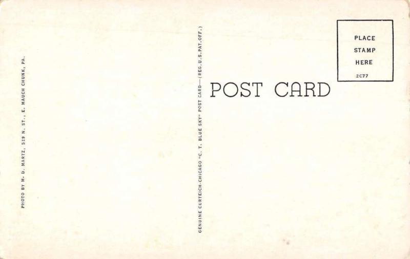 Lehighton Pennsylvania Gnaden Huetten Memorial Hospital antique pc Y13390 