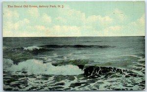 Postcard - The Grand Old Ocean - Asbury Park, New Jersey