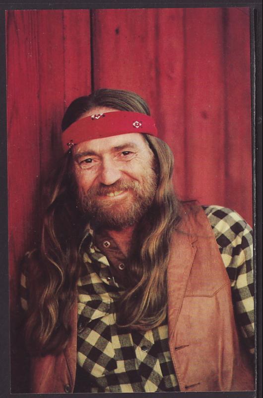 Willie Nelson Postcard