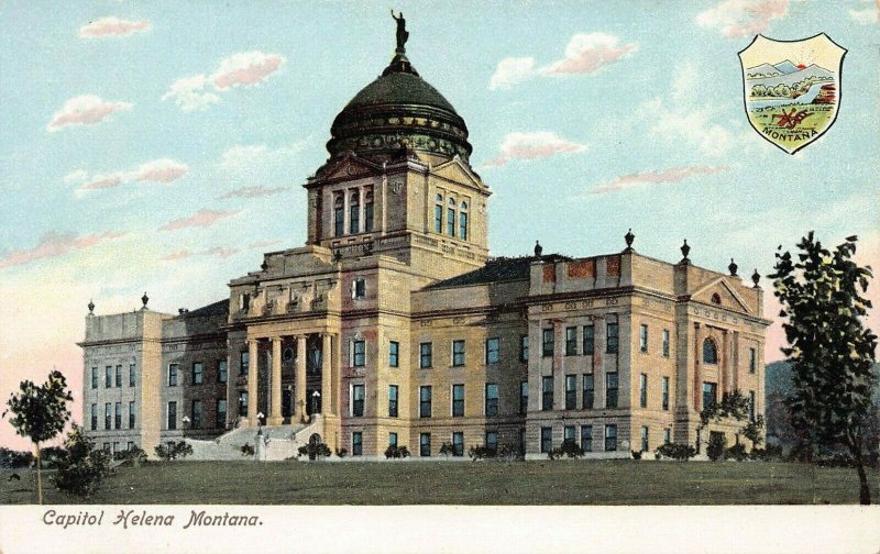 Capitol, Helena, Montana, early postcard, unused, Illustrated Postal Card Co.
