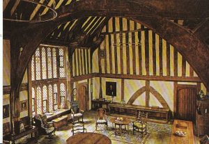 Sussex Postcard - Great Dixter - Northiam - The Great Hall   AB727