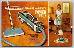 Vintage 1960's Electrolux Vacuum Advertisement  Postcard