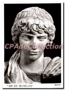 Postcard Modern Olympia Museum Head of Antinous