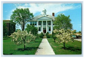 View Of Nasson College Academic Building Springvale Maine ME Vintage Postcard