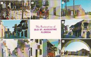 Florida Saint Augustine The Restoration Of Old Saint Augustine