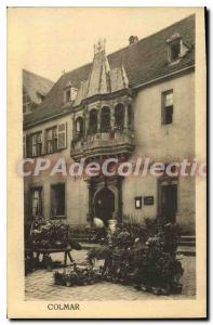 Old Postcard Colmar police