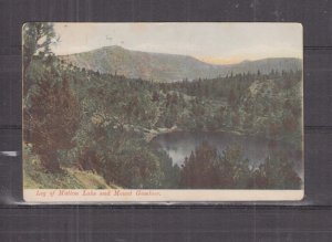 SOUTH AUSTRALIA, MOUNT GAMBIER, LEG OF MUTTON LAKE, 1907 ppc. Ardno, Victoria