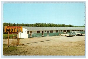 c1960's Northland Motel Cars At Ignace Ontario Canada Unposted Vintage Postcard