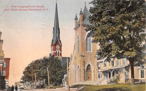 First Congregational Church & Christ Church Middletown, New York  
