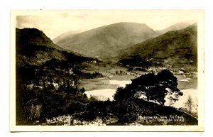 UK - England, Grasmere. View from Fir Crag    RPPC