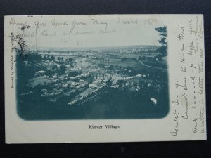 Staffordshire KINVER Village Panoramic View c1903 UB Postcard by Valentine