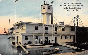 The only government inland lifesaving station in the United States Louisville...