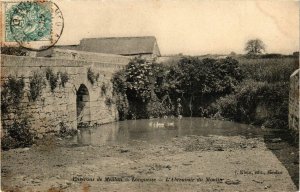 CPA Env. de MEULAN - Longuesse - L'Abreuvoir du Moulin (246761)