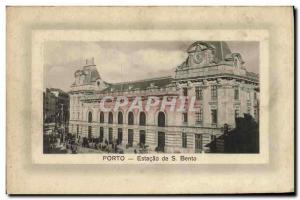 VINTAGE POSTCARD Porto Estacao of S Bento