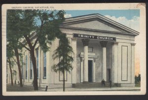 Georgia SAVANNAH Trinity Church Pub by A. L. Kanter pm1927 ~ WB