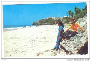 Crane Beach, Barbados, W.I.,  40-60s