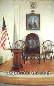 Master's Chair, Alexandria Washington Lodge - Virginia